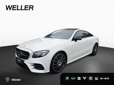 Brugt Mercedes E400 AMG 340 HK (250 kW) 2019 Hvid Coupe