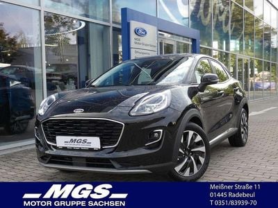 Obsidianschwarz metallic Gebraucht 2024 Ford Puma Titanium SUV | 18.750 € (Superpreis)