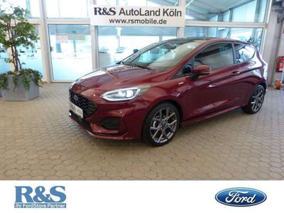 gebraucht Ford Fiesta Mild Hyb. ST-Line X+Panoramadach+Rückfahrkamera+Navi.