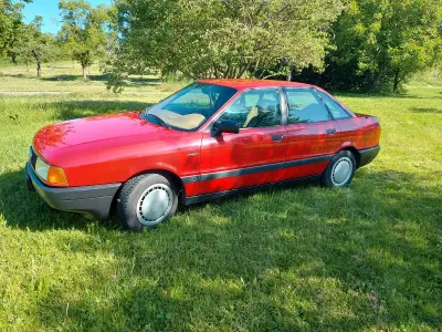 Gebraucht Audi 80 90 PS (66 kW) 1987 Rot Limousine
