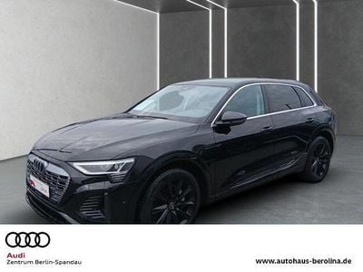 Gebraucht Audi Q8 e-tron S-Line 250 kW (340 PS) 2024 Schwarz SUV