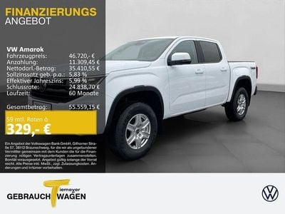 Nieuw VW Amarok Life 205 PK (150 kW) 2025 Wit Pickup