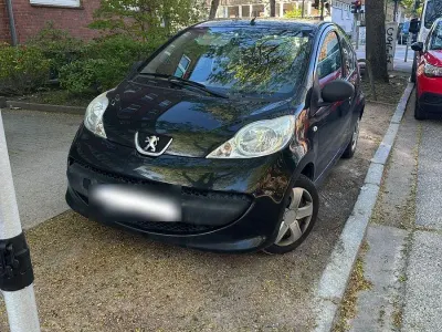 Brugt Peugeot 107 Filou 68 HK (50 kW) 2008 Sort Hatchback
