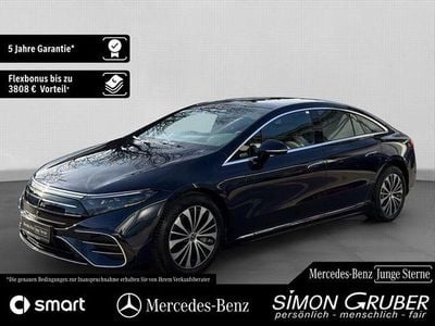 Gebraucht Mercedes EQS500 AMG 330 kW (449 PS) 2024 Lack nautikblau (metallic) Limousine