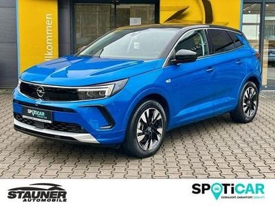 Vertigo blau Gebraucht 2024 Opel Grandland X Elegance SUV | 26.480 € (Guter Preis)