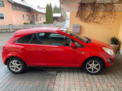 Gebraucht Opel Corsa 69 PS (50 kW) 2012 Rot Kleinwagen