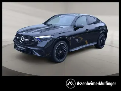 Gebraucht Mercedes GLC220 AMG 197 PS (144 kW) 2025 Metalliclack obsidianschwarz Coupé