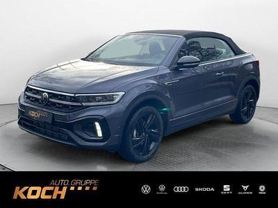 Gebraucht VW T-Roc Cabriolet Style 150 PS (110 kW) 2026 Rauchgrau metallic / schwarz Cabrio