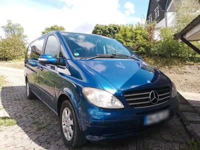 Gebraucht Mercedes Viano 150 PS (110 kW) 2004 Blau Van / Kleinbus