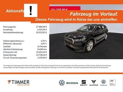 Gebraucht Skoda Enyaq iV Loft 150 kW (204 PS) 2022 Schwarz SUV