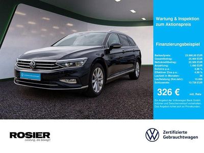 Usata VW Passat Elegance 150 CV (110 kW) 2021 Nero Station wagon
