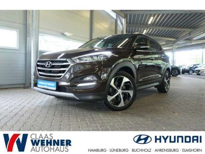 gebraucht Hyundai Tucson Advantage 2WD 1.6 Navi Rückfahrk SHZ LHZ