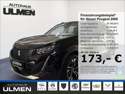 Schwarz Gebraucht 2023 Peugeot 2008 Allure SUV | 20.780 € (Fairer Preis)