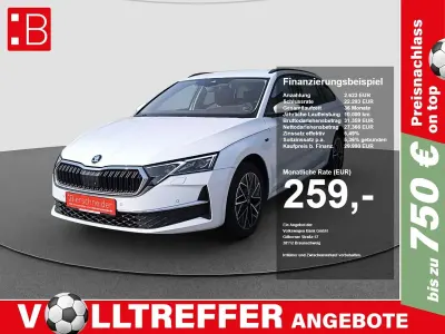 Gebraucht Skoda Octavia Tour 150 PS (110 kW) 2025 Moonweiß perleffekt Kombi