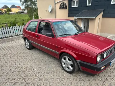 Gebraucht VW Golf II 70 PS (51 kW) 1989 Rot Kleinwagen