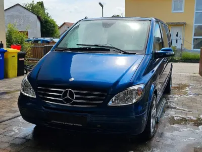 Gebraucht Mercedes Viano 150 PS (110 kW) 2006 Blau Van / Kleinbus
