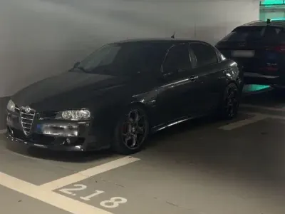 Gebraucht Alfa Romeo 156 Distinctive 166 PS (122 kW) 2004 Schwarz Limousine