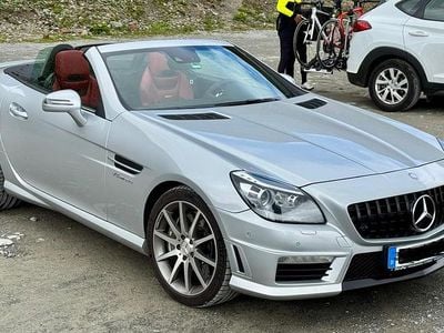 Gebraucht Mercedes SLK55 AMG AMG 2011 Silber Cabrio