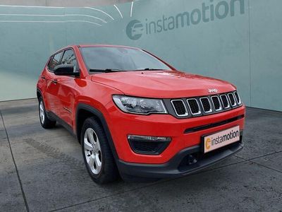 Orange Gebraucht 2019 Jeep Compass Sport SUV | 18.410 € (Fairer Preis)