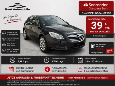 Brugt Opel Insignia Edition 131 HK (96 kW) 2011 Sort Stationcar