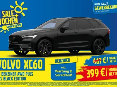 Neu Volvo XC60 Plus 250 PS (183 kW) 2026 Onyx black SUV
