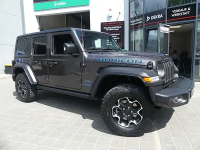 Occasion Jeep Wrangler Unlimited Rubicon 272 ch (200 kW) 2022 Gris SUV