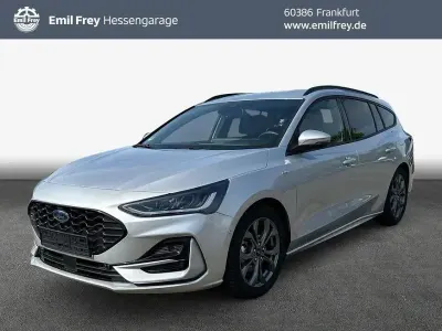 Gebraucht Ford Focus ST-Line X 155 PS (114 kW) 2024 Moondust silber metallic Kombi