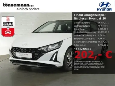 Gebraucht Hyundai i20 Trend 101 PS (74 kW) 2025 Weiss Kleinwagen