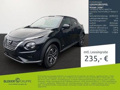 Gebraucht Nissan Juke N-Connecta 143 PS (105 kW) 2025 Pearl black schwarz (metallic) SUV