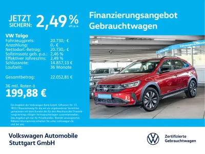 Używany VW Taigo Goal 116 KM (85 kW) 2024 Czerwony SUV