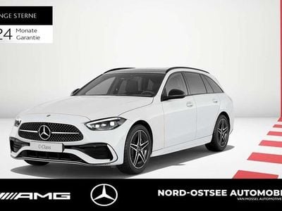 Gebraucht Mercedes C200 Premium 204 PS (150 kW) 2025 Unilack polarweiß Kombi