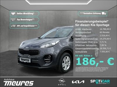 gebraucht Kia Sportage Dream Team 1.6 GDI Navi Klimaautom PDCv+h Leder Keyless Entry