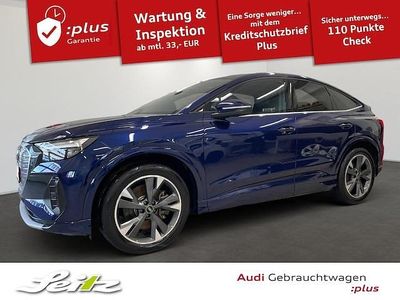 Navarrablau metallic Gebraucht 2023 Audi Q4 Sportback e-tron Ambiente SUV | 36.724 € (Fairer Preis)