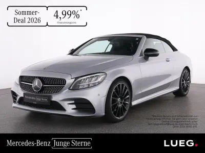 Gebraucht Mercedes C200 AMG 184 PS (135 kW) 2023 Silber Cabrio