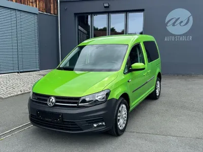 Gebraucht VW Caddy Trendline 122 PS (89 kW) 2016 Grün Van / Kleinbus