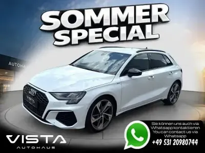 Gebraucht Audi A3 Ambiente 150 PS (110 kW) 2021 Gletscherweiß metallic Limousine
