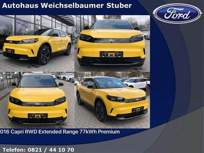 Gebraucht Ford Capri Extended Range 210 kW (286 PS) 2025 Ein traum in vivid yellow SUV