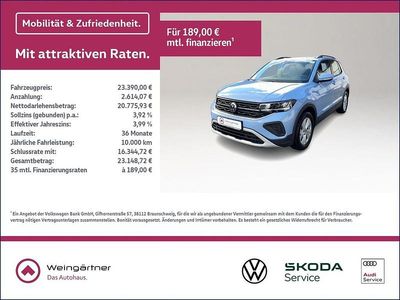 Gebraucht VW T-Cross IQ Drive 116 PS (85 kW) 2024 Blau SUV