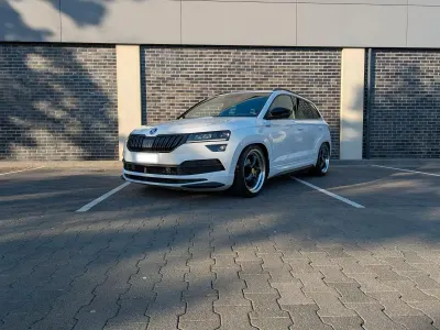 Gebraucht Skoda Karoq SportLine 150 PS (110 kW) 2019 Weiß SUV