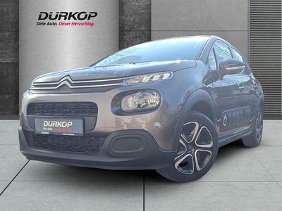 Gebraucht Citroën C3 Feel 82 PS (60 kW) 2018 Lackierung platiniumgrau/meta Kleinwagen