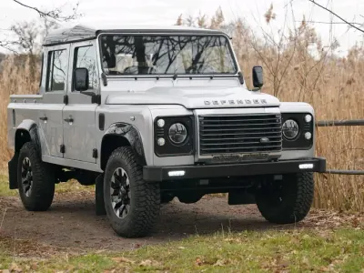 Gebraucht Land Rover Defender 2014 Silber Pickup