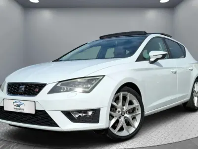 Gebraucht Seat Leon FR 184 PS (135 kW) 2014 Weiß Limousine