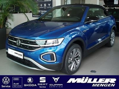 Gebraucht VW T-Roc Cabriolet Move 150 PS (110 kW) 2024 Blau Cabrio