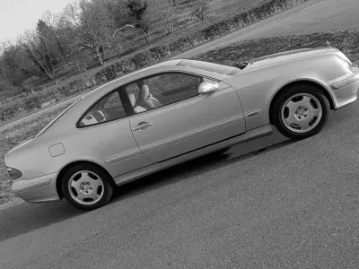 Gebraucht Mercedes CLK200 Elegance 136 PS (100 kW) 2000 Silber Coupé