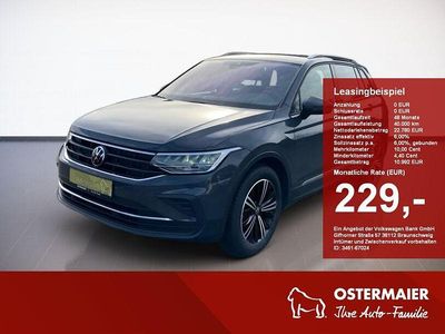 Gebraucht VW Tiguan Active 131 PS (96 kW) 2022 Delfingrau SUV