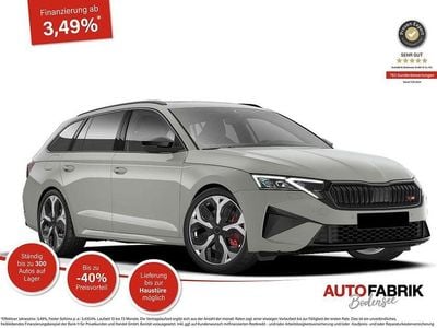 Neu Skoda Octavia RS 265 PS (194 kW) 2026 Graphitegrau metallic Kombi