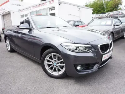 Gebraucht BMW 218 Advantage 136 PS (100 kW) 2018 Grau Cabrio