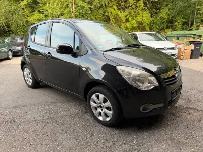 Gebraucht Opel Agila Edition 65 PS (47 kW) 2008 Schwarz Kleinwagen