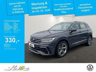 Gebraucht VW Tiguan R-line 150 PS (110 kW) 2023 Grau SUV