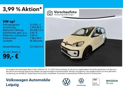Gebraucht VW up! Move 65 PS (47 kW) 2023 Weiß Kleinwagen